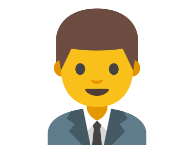 Man Office Worker Emoji