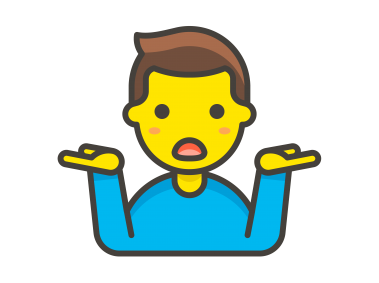 Man Shrugging Emoji