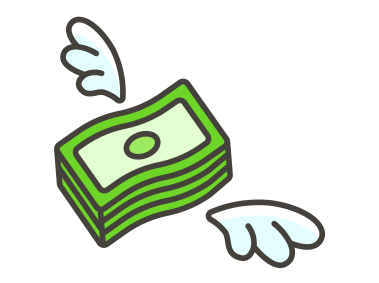 Money with Wings Emoji