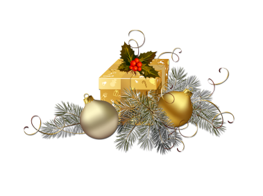 New Year and Christmas Cluster