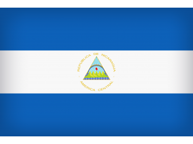 Nicaragua Large Flag