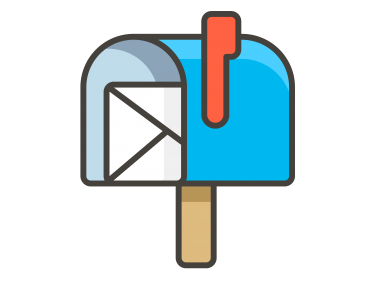 Open Mailbox with Raised Flag Emoji