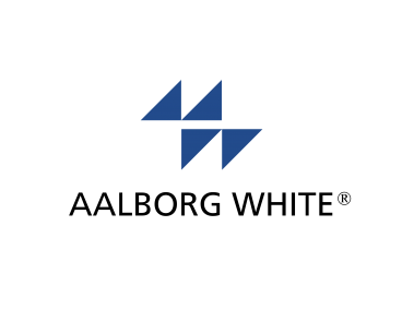 Aalborg White Logo