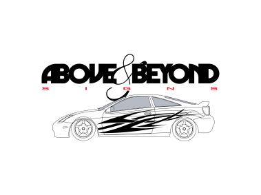Above &# 8; Beyond Signs   Logo
