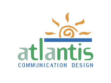 Atlantis Communication Design Logo