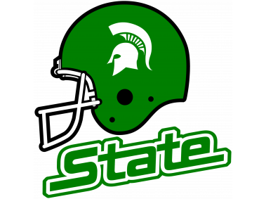 Michigan State Spartans Helmet Logo