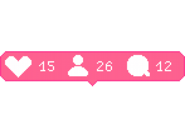 Pixel Art Social Media