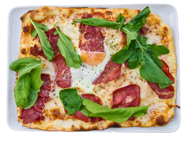 Pizza on Plate