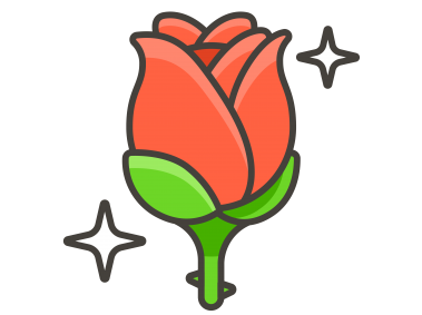 Rose Emoji Icon