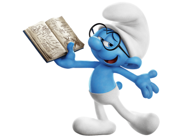 Smurf Brainy The Lost Village