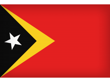 Timor-Leste Large Flag