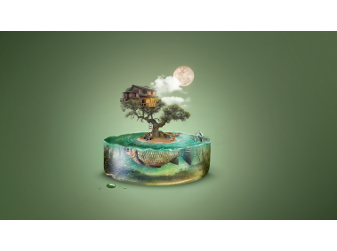 Tree House and Fish