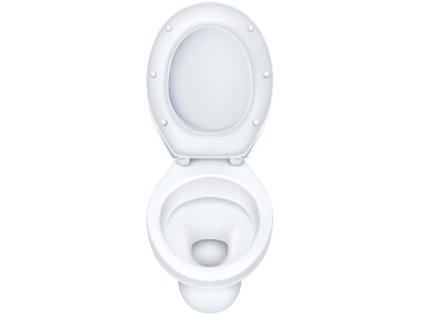 White Toilet Seat