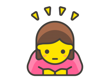 Woman Bowing Emoji