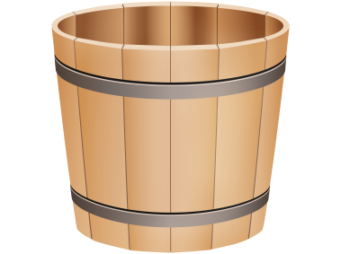 Wooden Bucket