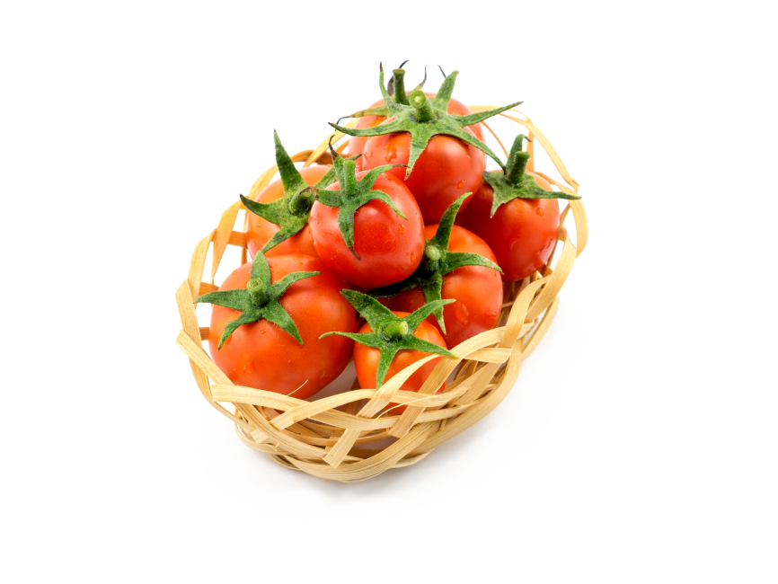 Tomatoes in Basket