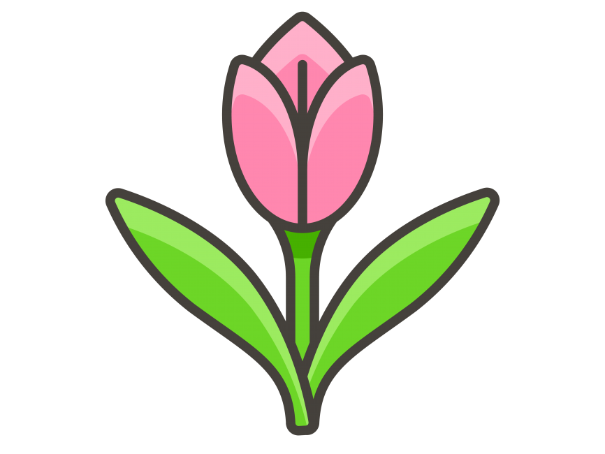 Tulip Emoji Icon