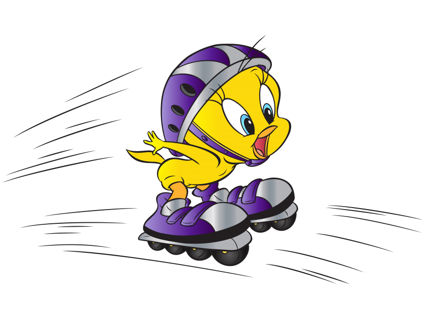 Tweety with Roller Skates