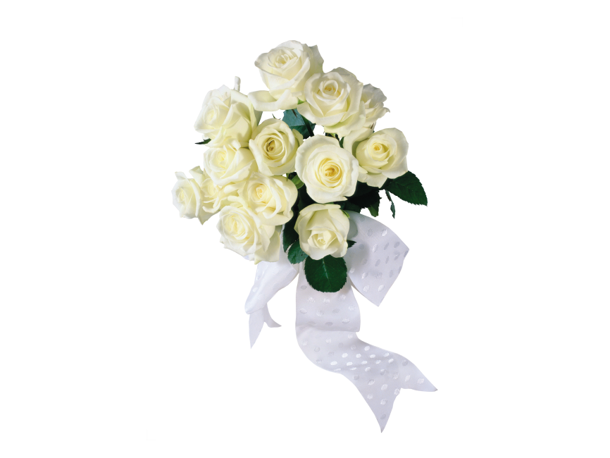 White Rose Bouquet