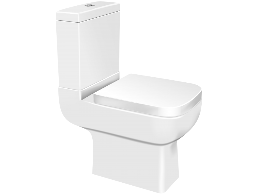 White Toilet Seat