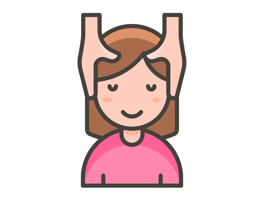 Woman Getting Massage Emoji