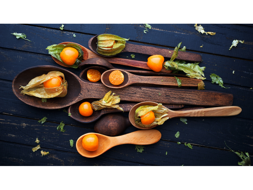 Wooden Spoons and Tomatoes